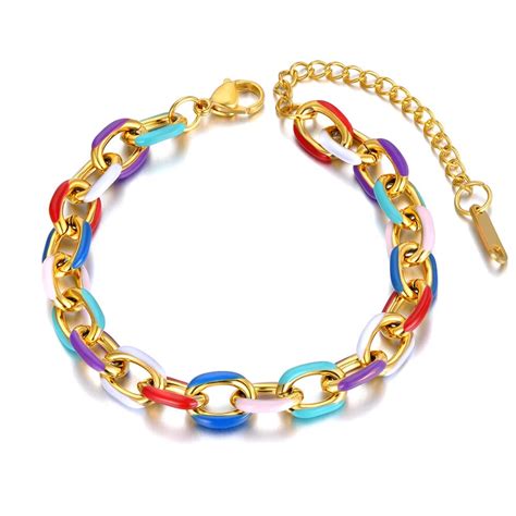 Chaine Maillon bracelet .